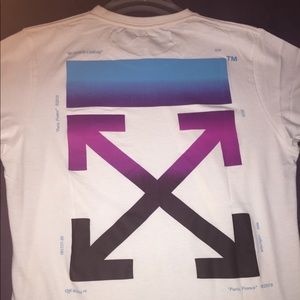 Off white gradient tee